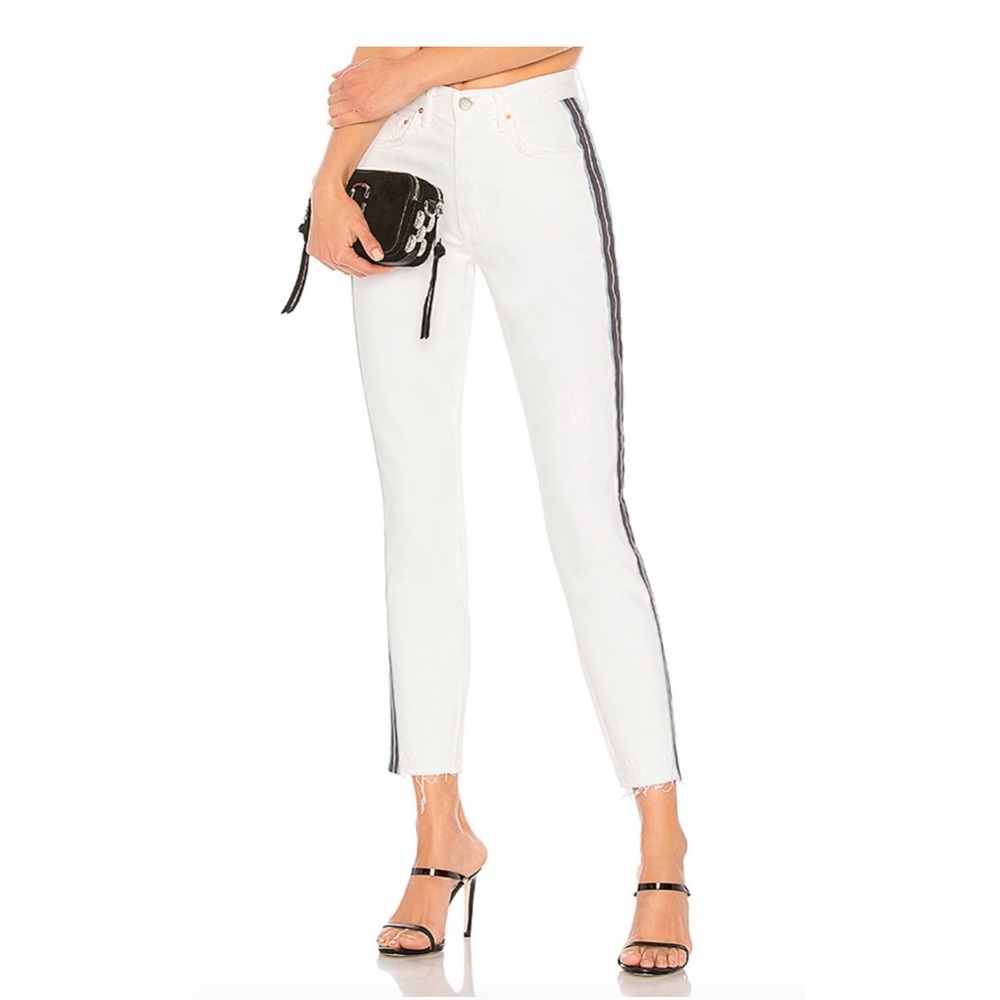 GRLFRND Karol is High Rise Crop Jean